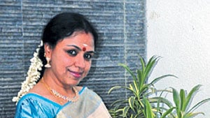 Carnatic vocalist Sudha Raghunathan. EPS