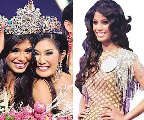 Nicole Faria at the Miss Earth pageant (Pic: ENS).