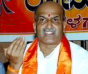 File Photo of Sri Ram Sene chief Pramod Muthalik. EPS