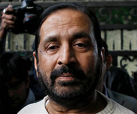 India's chief organizer of the Commonwealth Games Suresh Kalmadi (AP)