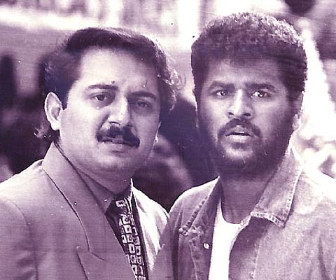 Arvind Swamy and Prabhu Deva in the movie Minsara Kanavu. File Photo