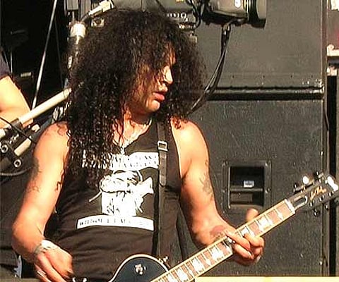 the lead guitarist of Guns N Roses, Slash (Pic: Wikimedia Commons)