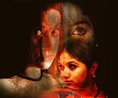 The poster of Vinayan's 'Yakshiyum Njanum'.