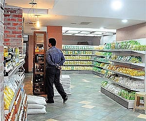 File picture of a supermarket store.