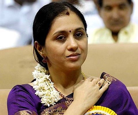 Actress Devayani- Express Photo by P Jawahar.