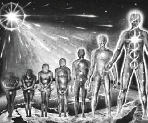 Serpentine ladder of divinity