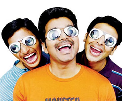 A still from 'Nanban'.