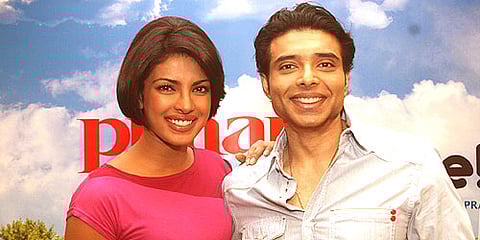 Uday Chopra and Priyanka Chopra in Pyaar Impossible.(Sampurn Pix)