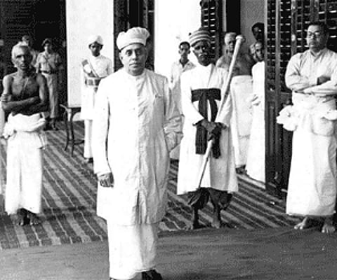 Rama Varma Pareekshith Thampuran, the last king of Kochi (ENS)