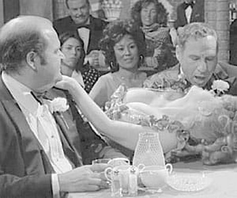 Two stills from The Producers; and one from Young Frankenstein