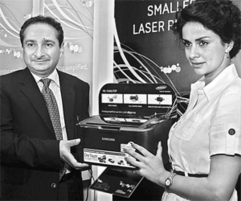 Samsung unveils world’s smallest laser printer