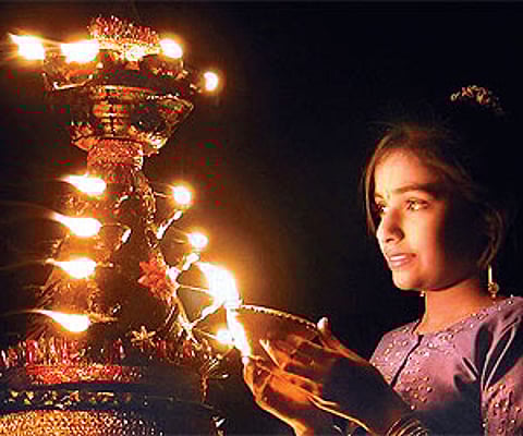 The spirit of Deepavali.