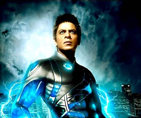 The poster of 'Ra.One'.