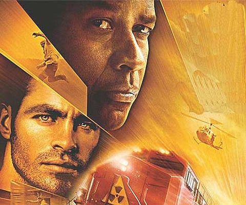 The poster of 'Unstoppable'.