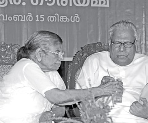 Gowri Amma's autobiography released