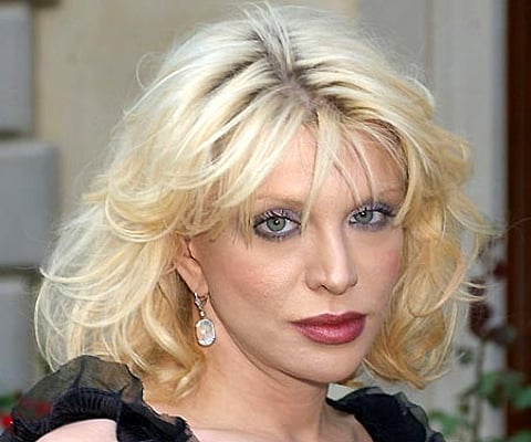 Singer Courtney Love.