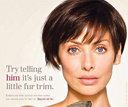 Rather Go Naked Than Wear Fur’ campaign.