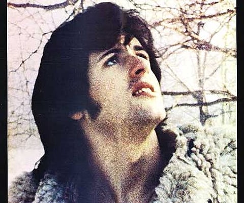 The original poster of 'The Italian Stallion', the soft-porn film that Sylvester Stallone had starred in, during his pre-Rocky days.