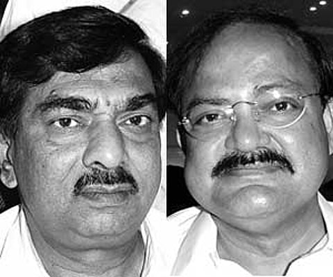 Naidu, Manjunath BJP's RS nominees