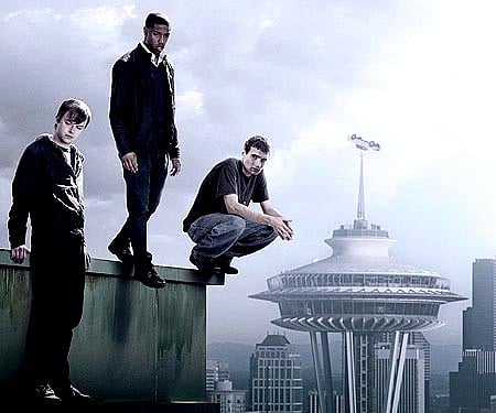 The poster of 'Chronicle'.