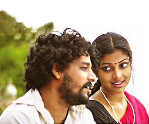 A still from 'Mynaa' starring Vidharth and Amala Paul (Pic: ENS).