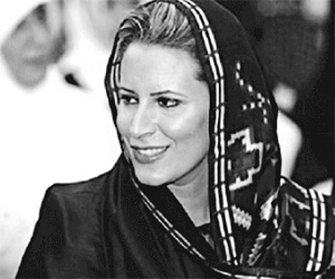 Gaddafi’s girl is a chip off the old block