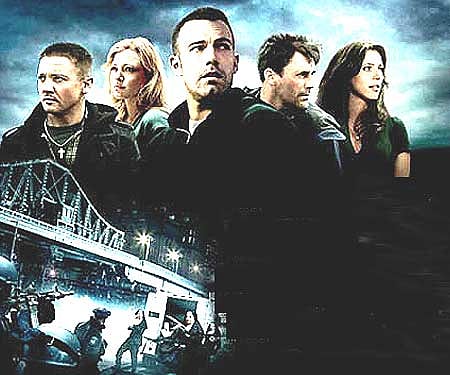 The poster of 'The Town' starring Ben Affleck and others.