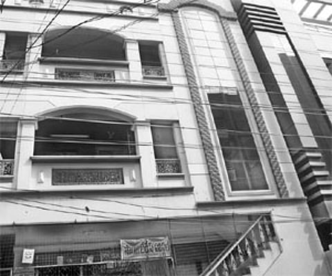 A women’s hostel being run in a residential complex at Labbipet in Vijayawada. | Ch Narayana Rao