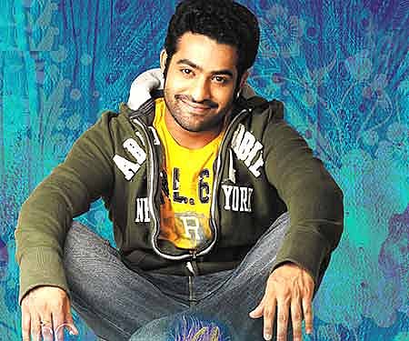 The poster of 'Brindavanam' starring Junior NTR.