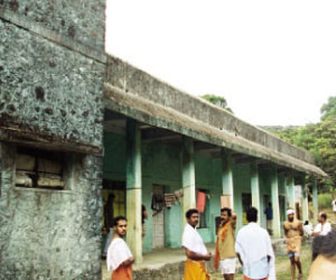 Dilapidated base camp posing danger