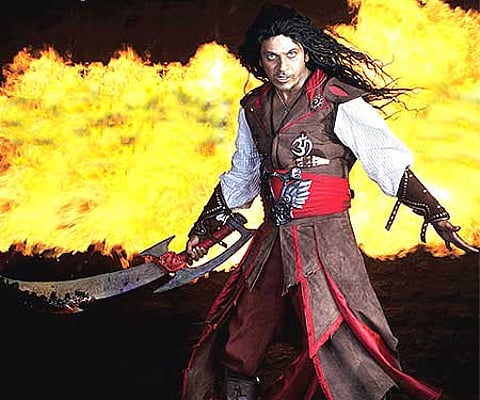 The poster of 'Jagayya'.