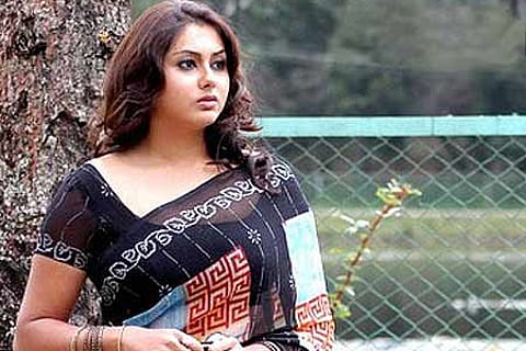 Actress Namitha -Agencies Photo.