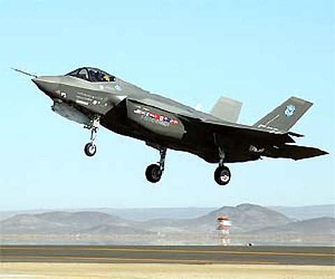 An F-35 Joint Strike Fighter. Wikimedia Commons