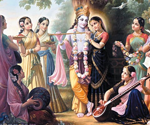 The birth of Krishna is an important event for the Hindus as Krishna is considered a saviour of the planet.