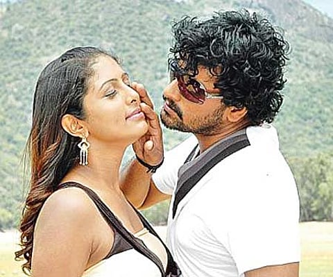 A scene from the movie 'Thottupaar'.