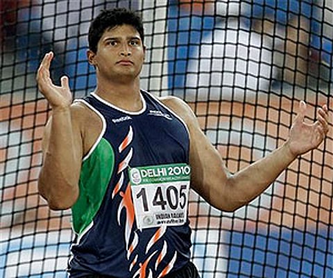 Gowda wins silver in discus in season's best