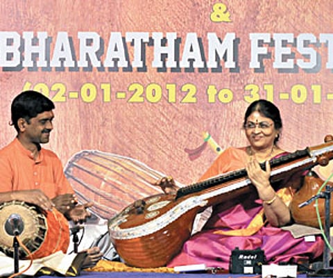 Geetha Krishnamurthy at the concert | EPS