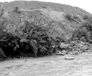 Slurry flowing near the Brahmani river I Express photo