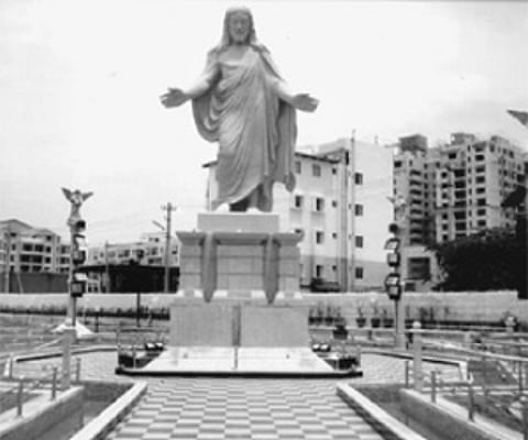 The statue at Nagawara | express photo