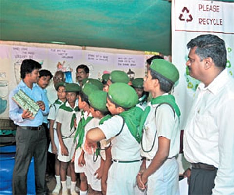 From left to right: Stephen Mark, John Melwin, Arun Samuel and Ashish Borde