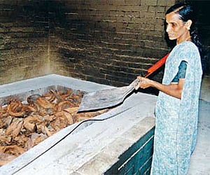 Selina Jacob at Thrikkakara crematorium