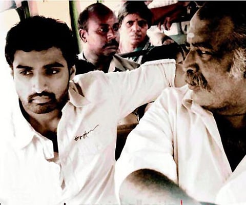 The poster of 'Vellore Mavattam'.