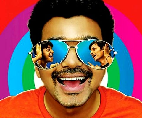 The poster of 'Nanban'.