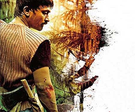 The poster of 'Kazhugu'.