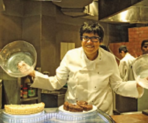 Ritu Dalmia strikes a pose.