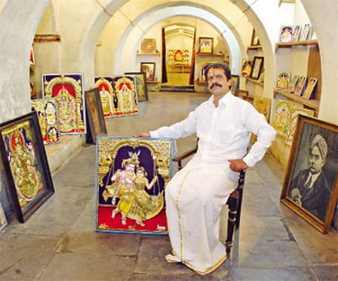 Royalty’s brush with art