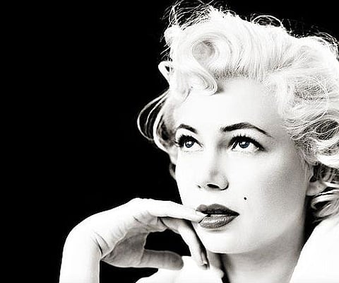 The poster of 'My Week with Marilyn'.