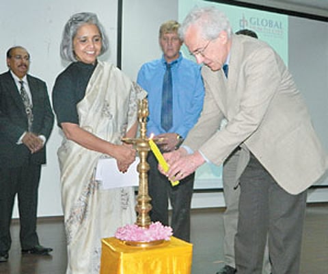 Professor Alan Murray inaugurating the conference