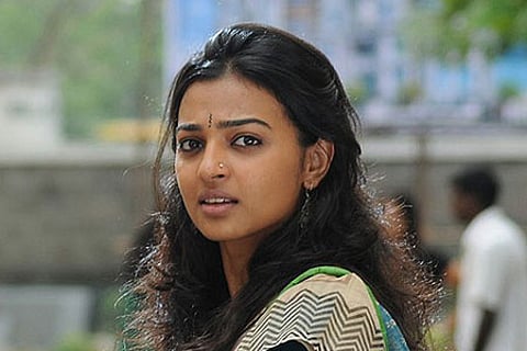 Actress Radhika Apte in the movie 'Dhoni'.