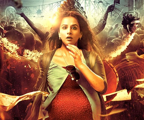 A poster of 'Kahaani'.
